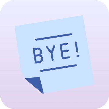 İleti içeren bir simge simgesi