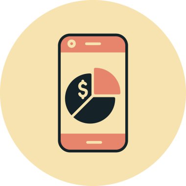 mobil simge vektör illüstrasyonu