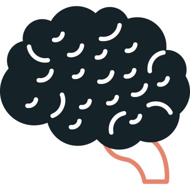 Bulut. Web simgesi basit illüstrasyon