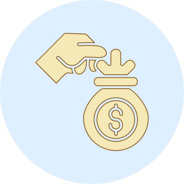 Sikke Simgesi vektör illüstrasyonu