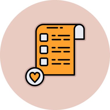 Kontrol listesi vektör illüstrasyon tasarımlı pano