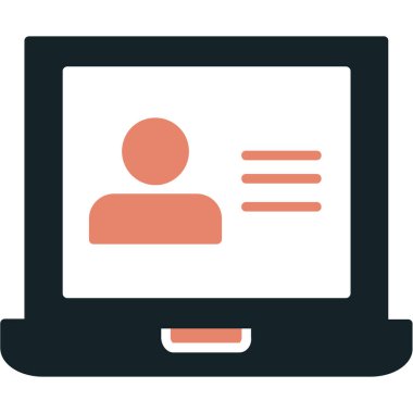 Sohbet vektörü simgesi. Basit tasarım