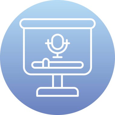 seo modern simgesinin vektör illüstrasyonu