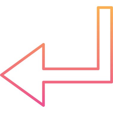 ok simgesi vektör illüstrasyonu