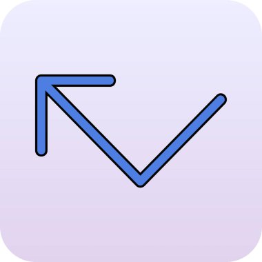 ok simgesi vektör illüstrasyonu