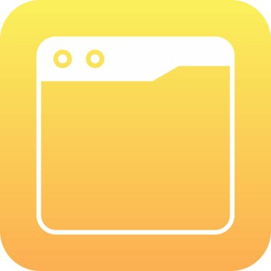 Modern bir simgenin vektör illüstrasyonu