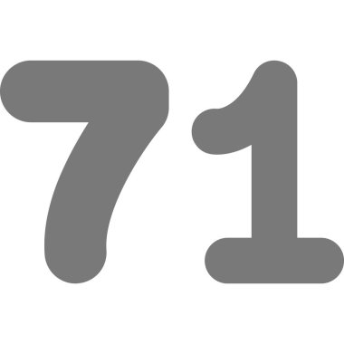 727 simge, vektör illüstrasyonu