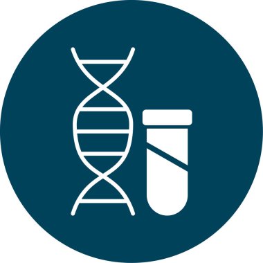 vektör DNA ve tıbbi simge