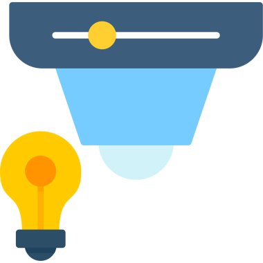 iş fikri ampul simgesi