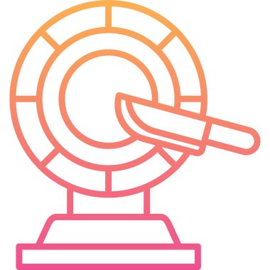 Uydu. Web simgesi basit illüstrasyon