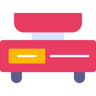 Kanepe. Web simgesi basit illüstrasyon