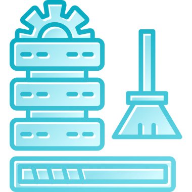 Modern b 'nin vektör illüstrasyonu eksik simgesi