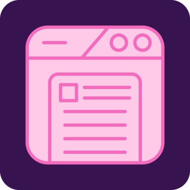 seo modern simgesinin vektör illüstrasyonu