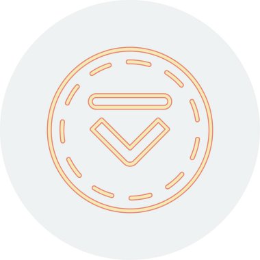 Sikke Simgesi vektör illüstrasyonu