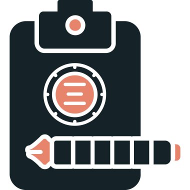 Araba akü vektör simgesi