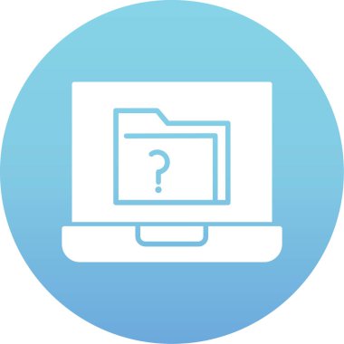 dizüstü bilgisayar simgesi, vektör illüstrasyonu