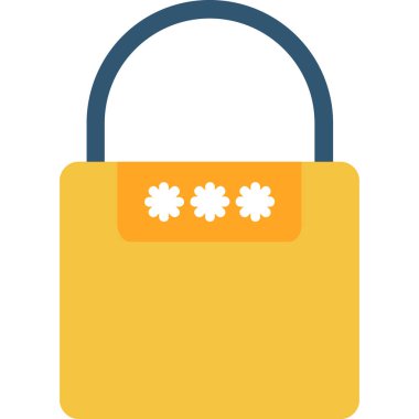 Alışveriş poşeti simgesi basit vektör. alışveriş çantası