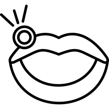 Mutlu gülümseme simgesi, vektör illüstrasyonu