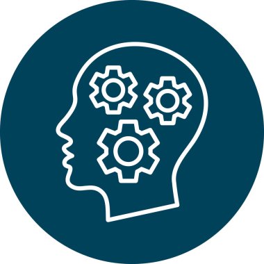 Teçhizat Web simgesi basit illüstrasyon