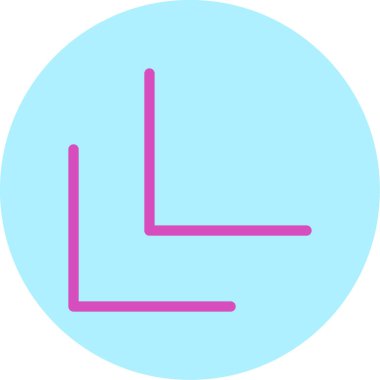 ok simgesinin vektör illüstrasyonu