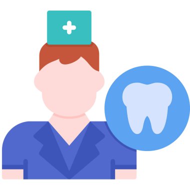 diş hekimi sağlık hizmeti simgesi