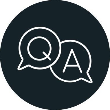 konuşma kabarcığı vektörü simgesi