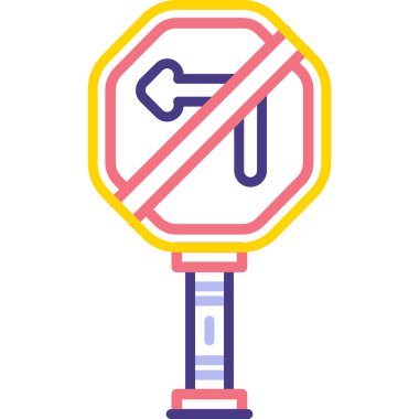 traffic sign. web icon