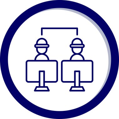 seo modern simgesinin vektör illüstrasyonu