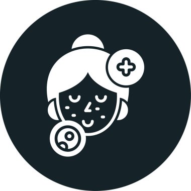 Bir Cadılar Bayramı simgesinin vektör illüstrasyonu