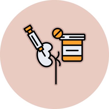 Vektör illüstrasyonu, simge ögesi arkaplanı