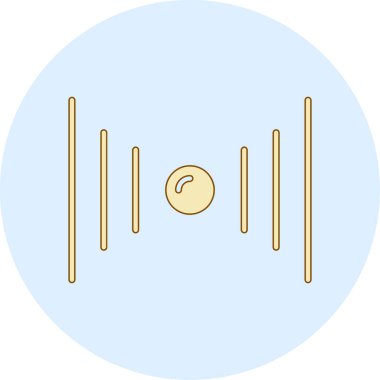 trend biçimi izole edilmiş arkaplanda müzik notası simgesi