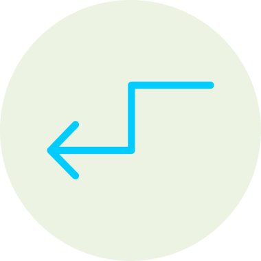 Ok. Web simgesi basit illüstrasyon