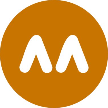 Bir simge işaretinin vektör illüstrasyonu