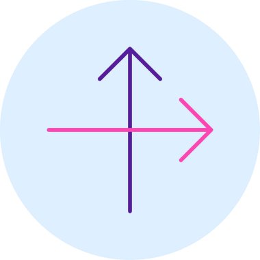 ok simgesinin vektör illüstrasyonu