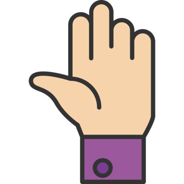 parmak jest simgesi - özet biçimi