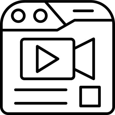 oyuncu çalma simgesi taslak biçimi