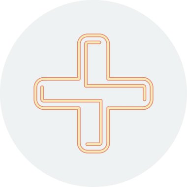 çapraz simge vektör illüstrasyonu