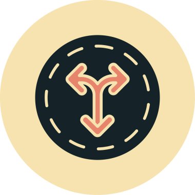 ok simgesinin vektör illüstrasyonu