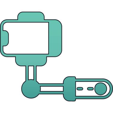 Modern b 'nin vektör illüstrasyonu eksik simgesi