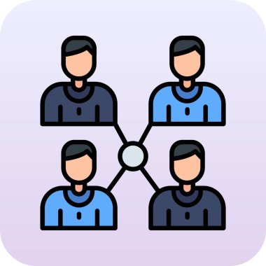 bağlı satırlara bağlı insan grubu