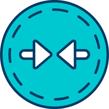 Seo simgesinin vektör illüstrasyonu