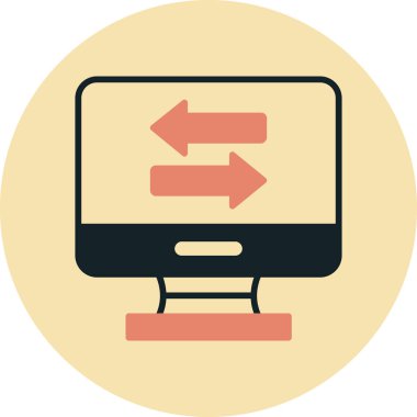 Ağ simgesi. vektör illüstrasyonu