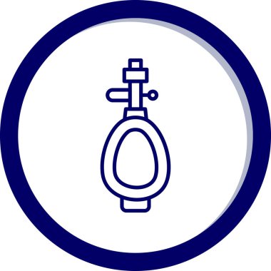 Gaz simgesinin vektör illüstrasyonu