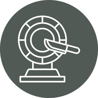 uydu simgesi vektör illüstrasyonu