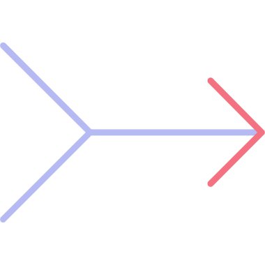 ok simgesi vektör illüstrasyonu