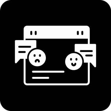 Bir kaset simgesinin vektör illüstrasyonu