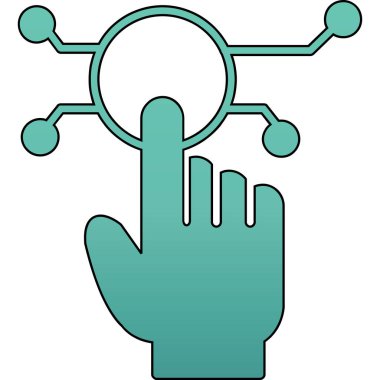 seo modern simgesinin vektör illüstrasyonu