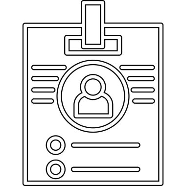 Kimlik kartı ve kimlik kartı.