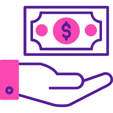 El ele tutuşan dolar işareti