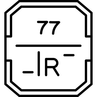 Moda stili izole edilmiş 777 simgesi